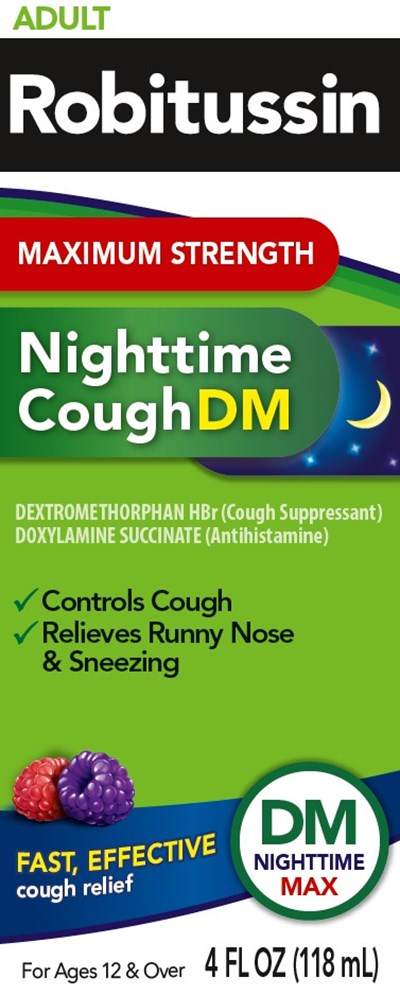 Robitussin Ms Nighttime Cough Dm 4 Fl Oz (Robitussin Ms Nighttime Cough Dm 8 Fl Oz)